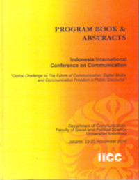 Indonesia International Conference on Communication 