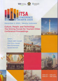 Culture, People and Technology: The Driving Forces for Tourism Cities: Proceedings of 8th ITSA Biennal Conference 2020