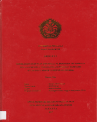 PERSELISIHAN HUBUNGAN INDUSTRIAL PT. INDONESIA TRI SEMBILAN TINJAUAN MENURUT UNDANG-UNDANG NOMOR 13 TAHUN 2003 (STUDI KASUS NOMOR 112 PK/PDT.SUS-PHI/2016.