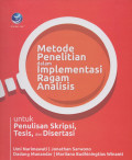 Metode Penelitian dalam Implementasi Ragam Analisis untuk Penulisan Skripsi, Tesis dan Disertasi