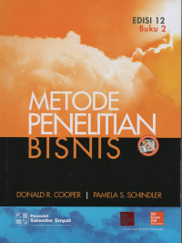 Metode Penelitian Bisnis Edisi 12 Buku 2