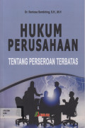 HUKUM PERUSAHAAN TENTANG PERSEROAN TERBATAS.