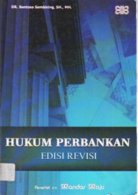 HUKUM PERBANKAN (EDISI REVISI).