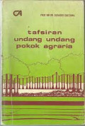 Tafsiran Undang Undang Pokok Agraria