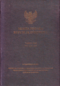 Berita Negara Republik Indonesia Tahun 2010 (No. 404-445)