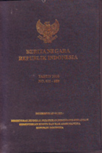 Berita Negara Republik Indonesia Tahun 2010 (No. 611-689)