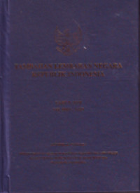 Tambahan Lembaran Negara Republik Indonesia Tahun 2010 (No. 5089-5183)