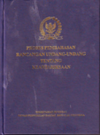 Proses Pembahasan Rancangan Undang-undang tentang Keantariksaan