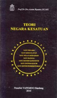 Teori Negara Kesatuan