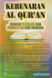 Kebenaran Al-qur'an