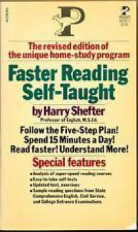 Faster Reading Self-Taught