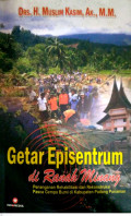 Getar Episentrum di Ranah Minang: Penanganan Rehabilitasi dan Rekonstruksi Pasca Gempa Bumi di Kabupaten Padang Pariaman