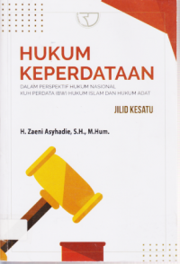 HUKUM KEPERDATAAN (JILID KESATU).