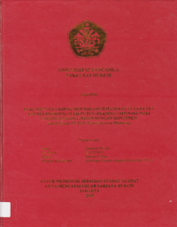 PERLINDUNGAN KONSUMEN DALAM PEMANFAATAN LAYANAN KHUSUS PREMIUM OLEH PT PLN (PERSERO) DITINJAU DARI UNDANG-UNDANG PERLINDUNGAN KONSUMEN (STUDI KASUS PT PLN (PERSERO) AREA MENTENG).