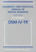 Diagnostic and Statistical Manual of Mental Disorders: DSM-4