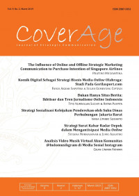 CoverAge : Journal of Strategic Communication