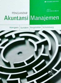 Image of Pengantar Akuntansi Manajemen Jil. 2 Edisi 16