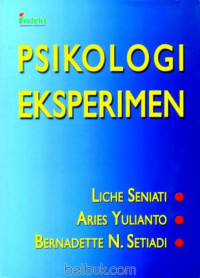 Image of Psikologi Eksperimen