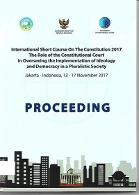 PROCEEDING INTERNATIONAL SHORT COURSE ON THE CONSTITUTION 2017